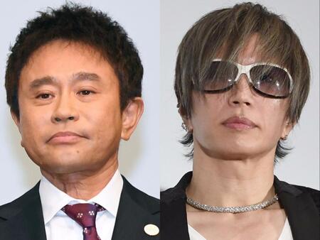 　浜田雅功（左）とＧＡＣＫＴ