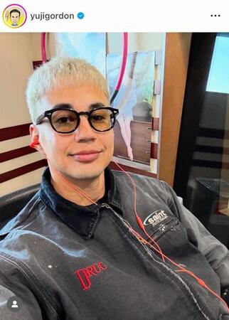 　メガネも似てる？？ユージのインスタグラム＠ｙｕｊｉｇｏｒｄｏｎより