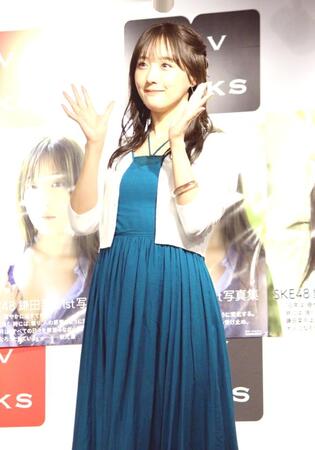 　初写真集を発売したＳＫＥ４８の鎌田菜月