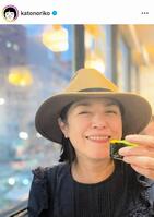 　変わらぬ優しい笑顔！加藤紀子のインスタグラム＠ｋａｔｏｎｏｒｉｋｏより