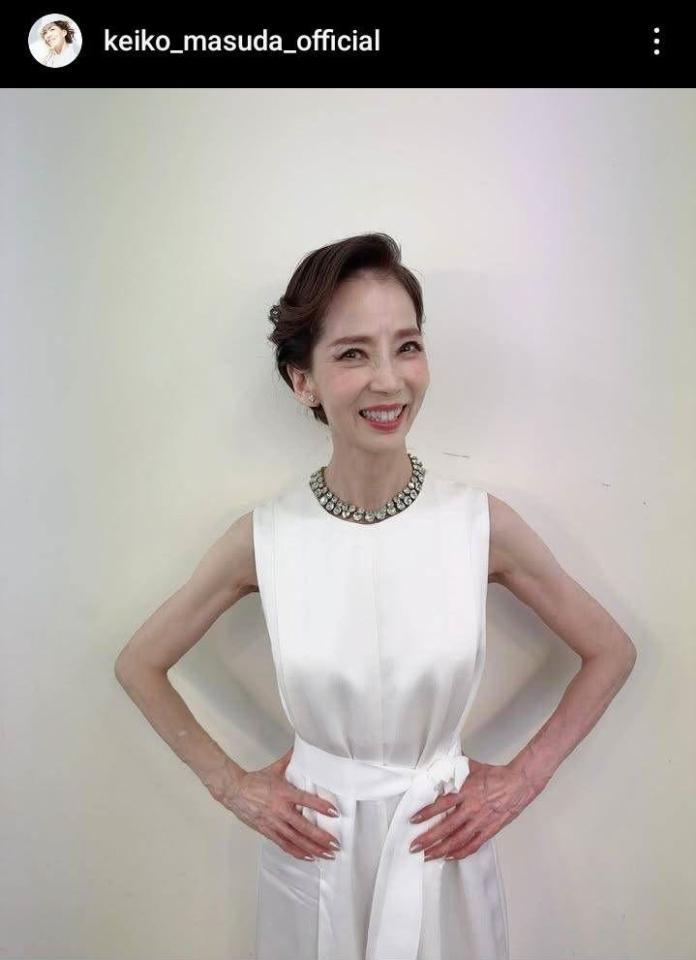 　増田惠子ｏｆｆｉｃｉａｌインスタグラム　（＠ｋｅｉｋｏ＿ｍａｓｕｄａ＿ｏｆｆｉｃｉａｌ）から。