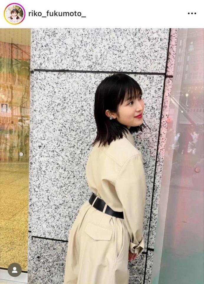 　福本莉子のインスタグラム＠ｒｉｋｏ＿ｆｕｋｕｍｏｔｏ＿より