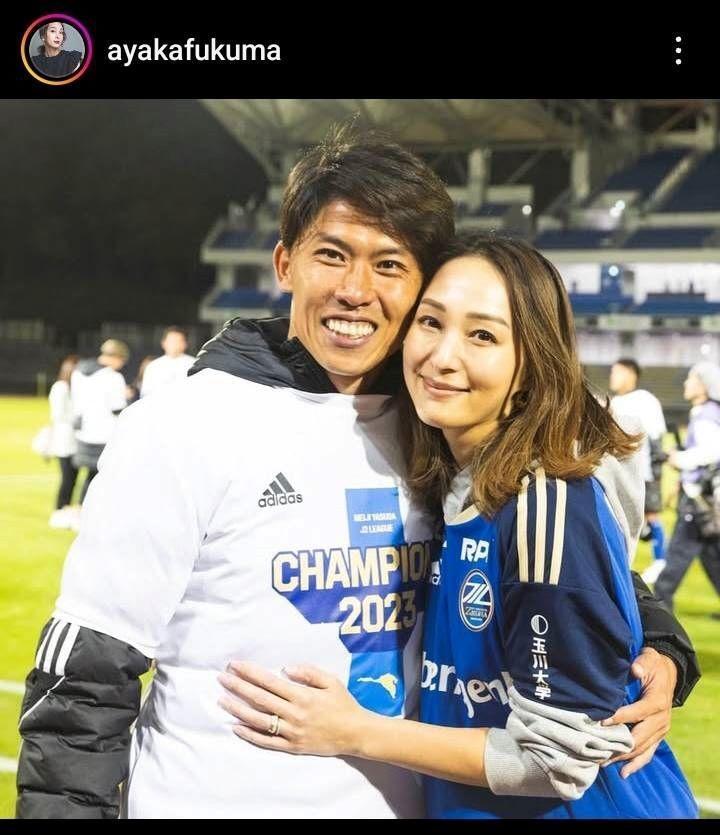 　福間文香インスタグラム（＠ａｙａｋａｆｕｋｕｍａ）から