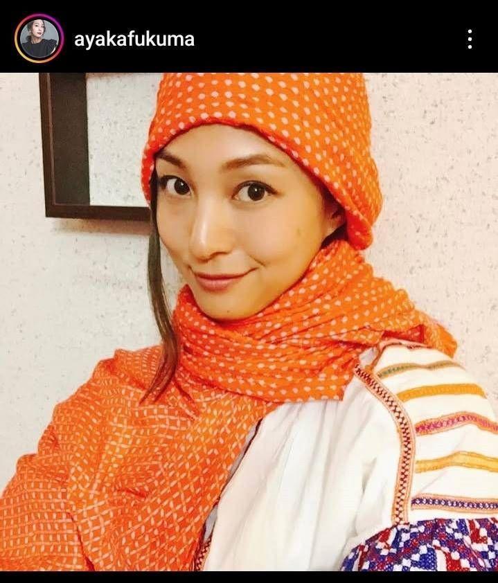 　福間文香インスタグラム（＠ａｙａｋａｆｕｋｕｍａ）から