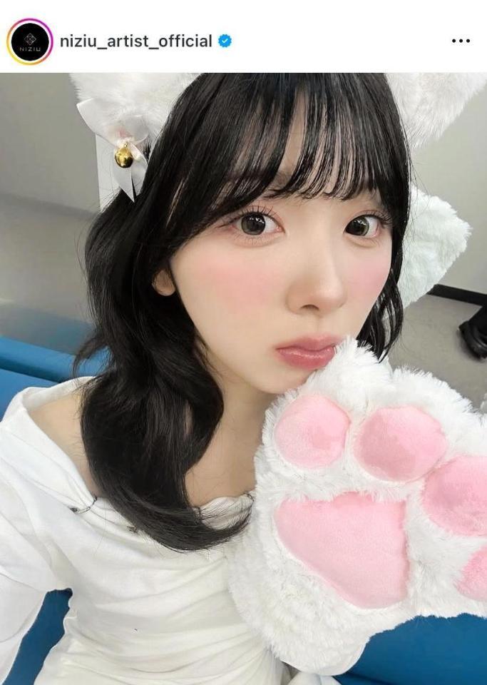 　タイパ重視のＭＩＩＨＩが猫に変身！ＮｉｚｉＵのインスタグラム＠ｎｉｚｉｕ＿ａｒｔｉｓｔ＿ｏｆｆｉｃｉａｌより
