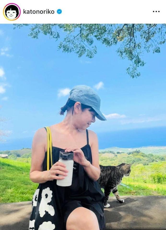 　加藤紀子のインスタグラム＠ｋａｔｏｎｏｒｉｋｏより