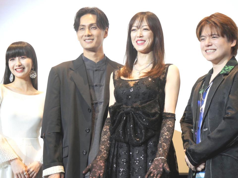 　イベントに出席した（左から）Ｃｏｃｏｍｉ、加藤和樹、大和悠河、内田雄馬