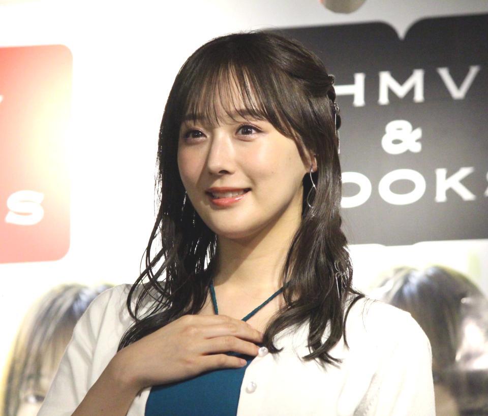 　発売記念イベントを開催したＳＫＥ４８の鎌田菜月