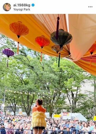 観客ずらり！加護亜依のインスタグラム＠ａｉ．１９８８ｋｇより