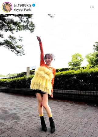 さすが元国民的アイドル！美脚が光る加護亜依のインスタグラム＠ａｉ．１９８８ｋｇより