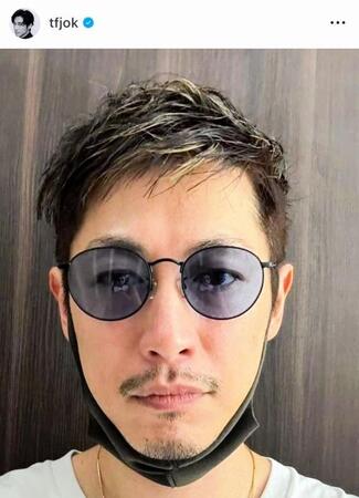 　ワイルドな姿に激変の中谷さん！ディーン・フジオカのインスタグラム＠ｔｆｊｏｋより