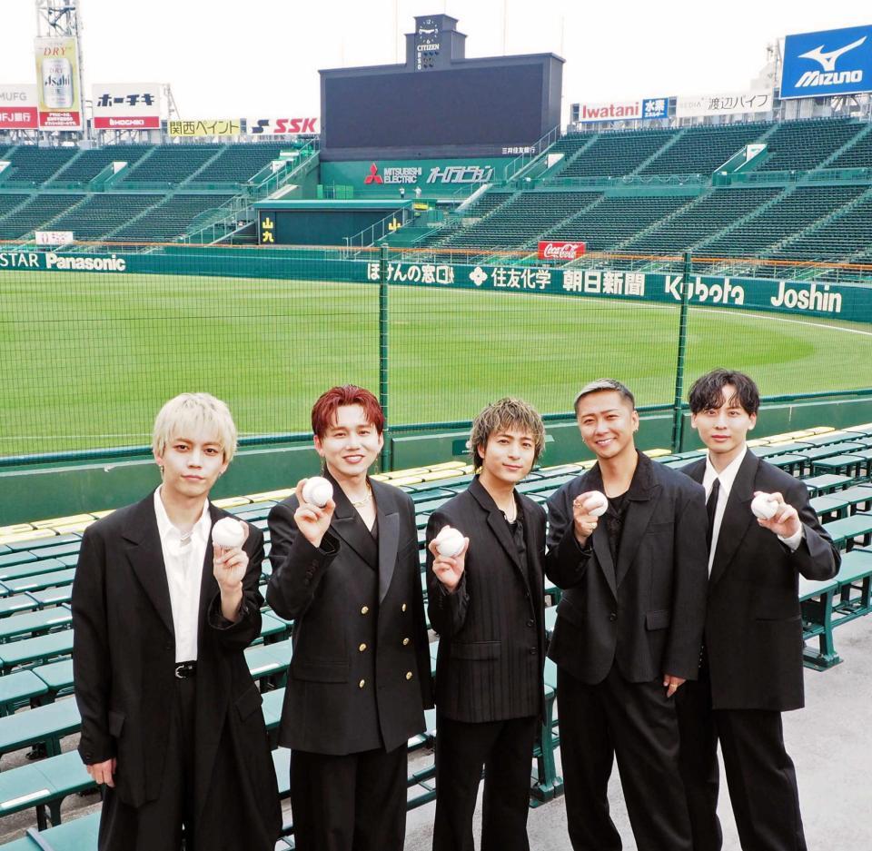 　Ｄａ－ｉＣＥ（左から）岩岡徹、花村想太、和田颯、大野雄大、工藤大輝