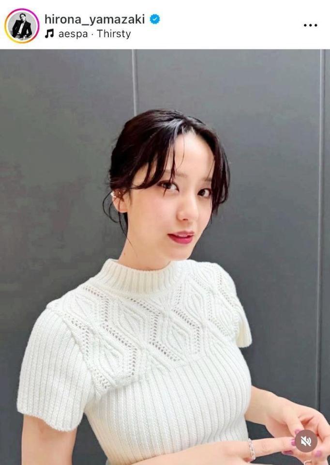 山崎紘菜のインスタグラム＠ｈｉｒｏｎａ＿ｙａｍａｚａｋｉより