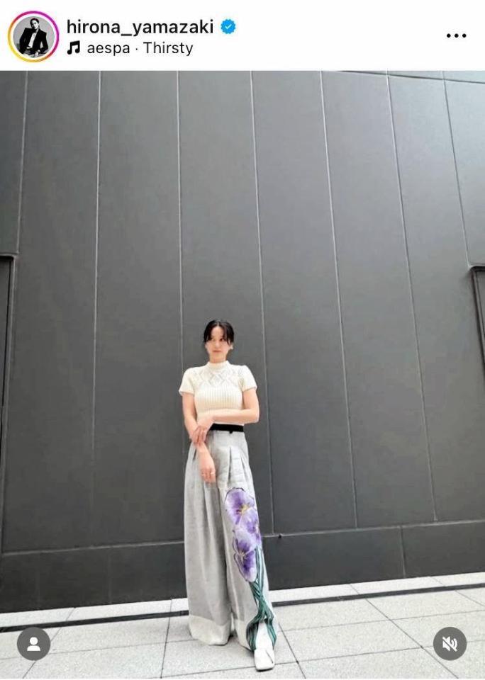 山崎紘菜のインスタグラム＠ｈｉｒｏｎａ＿ｙａｍａｚａｋｉより