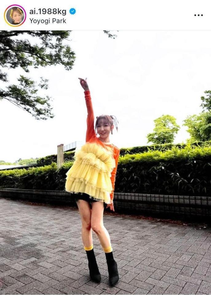 さすが元国民的アイドル！美脚が光る加護亜依のインスタグラム＠ａｉ．１９８８ｋｇより