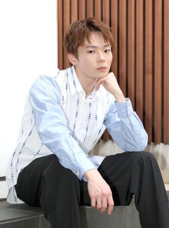 　俳優としてさらなる飛躍を誓う林裕太（撮影・金田祐二）