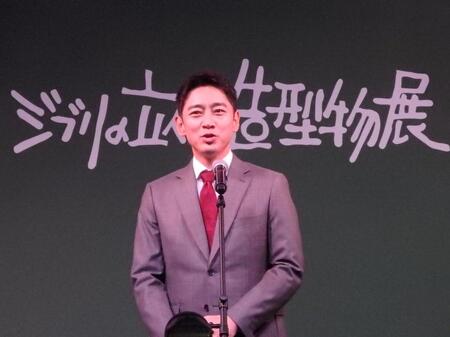 　トークを行う小泉孝太郎