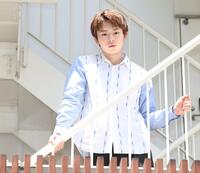 　俳優としてさらなる飛躍を誓う林裕太（撮影・金田祐二）