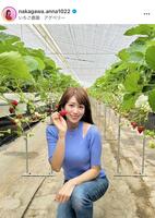 　中川安奈のインスタグラム＠ｎａｋａｇａｗａ．ａｎｎａ１０２２より