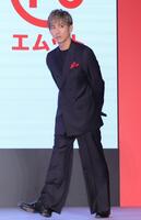 　登壇する木村拓哉（撮影・西岡正）