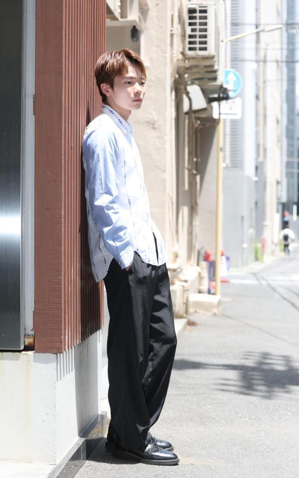 　俳優としてさらなる飛躍を誓う林裕太（撮影・金田祐二）