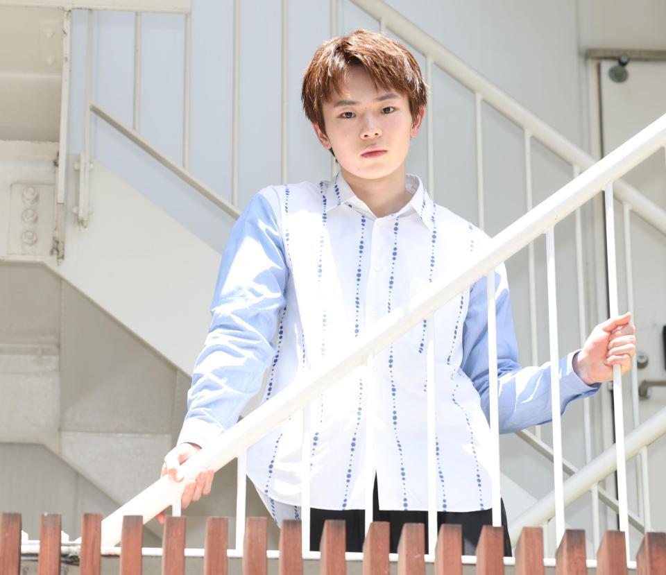 　俳優としてさらなる飛躍を誓う林裕太（撮影・金田祐二）