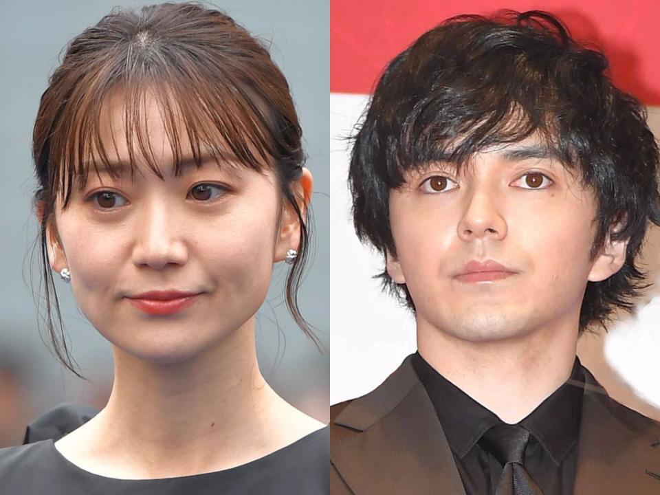 　林遣都（右）・大島優子夫妻