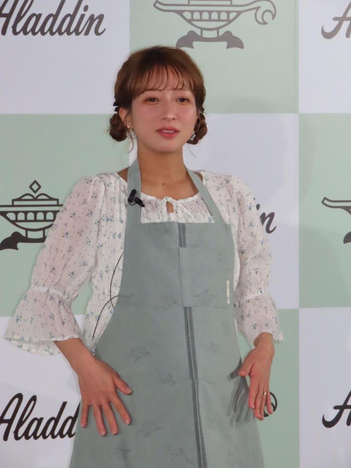 　発表会に出席した辻希美