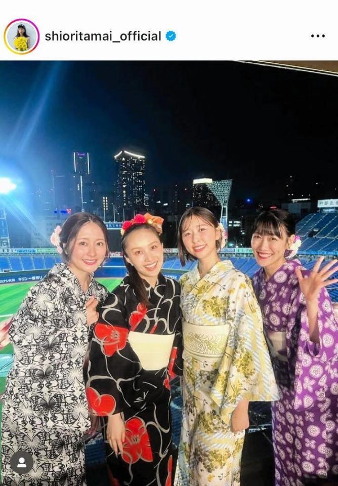 　すっかり大人になった着物姿のももクロ！玉井詩織のインスタグラム＠ｓｈｉｏｒｉｔａｍａｉ＿ｏｆｆｉｃｉａｌより