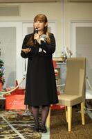 　楳図かずおさんを偲んだ中川翔子（撮影・金田祐二）