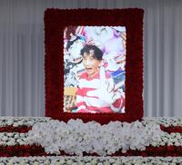 　楳図かずおさんの祭壇（撮影・金田祐二）