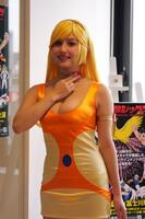 　如月ハニーのコスプレ姿でイベントに出席した花咲楓香