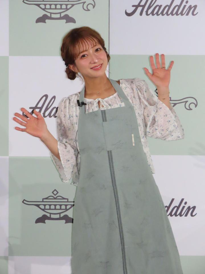 　発表会に出席した辻希美