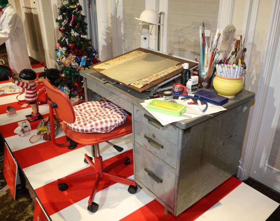 　楳図かずおさん　思い出の品（撮影・金田祐二）