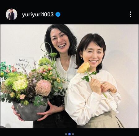 　石田ゆり子のインスタグラム（＠ｙｕｒｉｙｕｒｉ１００３）より