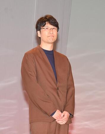 　２０２６年度後期連続テレビ小説「ブラッサム」脚本家の櫻井剛氏（撮影・西田忠信）