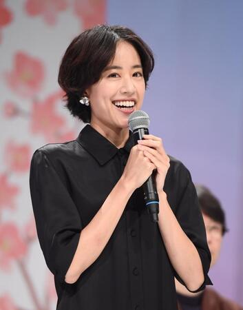 　２０２６年度後期連続テレビ小説「ブラッサム」の主演に選ばれた石橋静河（撮影・西田忠信）