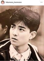 　２０歳の頃の彦摩呂。インスタグラム＠ｈｉｋｏｍａｒｏ＿ｈｏｎｍｏｎｏより