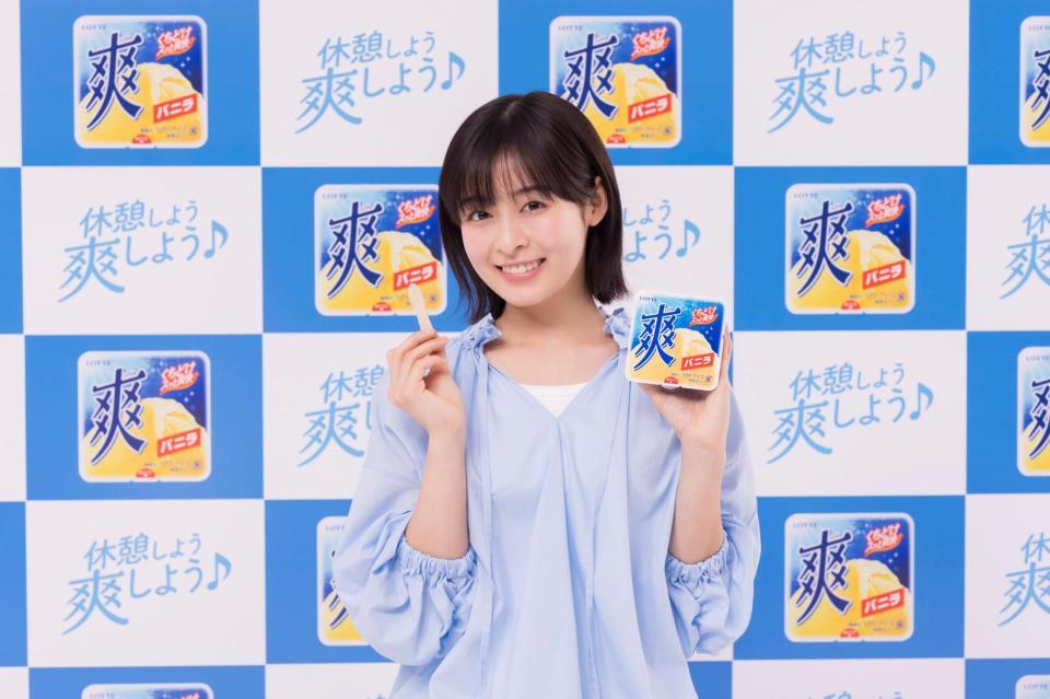 　「爽」の新ＷＥＢ動画に出演した森七菜