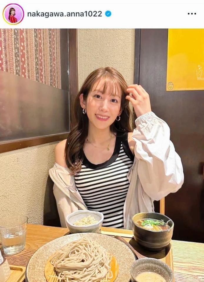 　中川安奈のインスタグラム＠ｎａｋａｇａｗａ．ａｎｎａ１０２２（４月１８日）より 