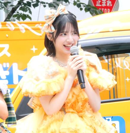 　イベントに出席した鎮西寿々歌