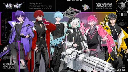 　（左から）心音、ロゼ、Ｌａｐｉｓ、メルト・ダ・テンシ、みかさくん、明雷らいと