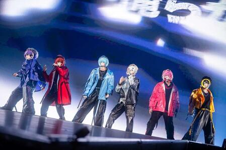 　めておらの（左から）心音、ロゼ、Ｌａｐｉｓ、メルト・ダ・テンシ、みかさくん、明雷らいと