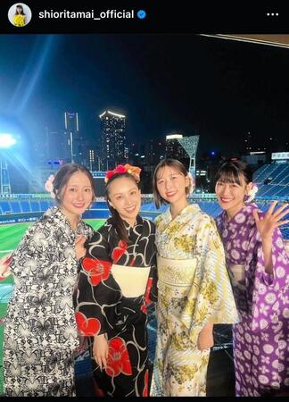 　ももクロ・玉井詩織のインスタグラム＠ｓｈｉｏｒｉｔａｍａｉ＿ｏｆｆｉｃｉａｌから