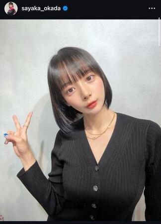 　岡田紗佳のインスタグラム＠ｓａｙａｋａ＿ｏｋａｄａから