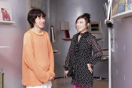 　楽曲「文通」でコラボしたｉｍａｓｅ（左）と松任谷由実©上飯坂一