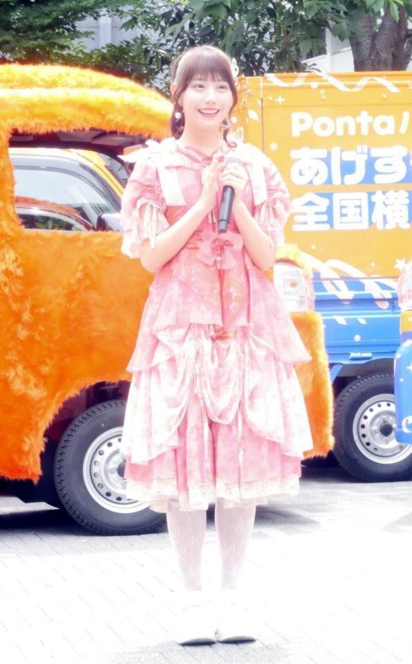 　イベントに出席した白石まゆみ