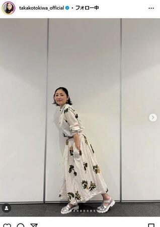 　常盤貴子インスタグラム＠ｔａｋａｋｏｔｏｋｉｗａ＿ｏｆｆｉｃｉａｌ
