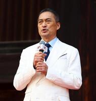 　映画「国宝」について熱く語る渡辺謙（撮影・山口登