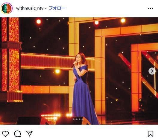 　日本テレビ「ｗｉｔｈ　ＭＵＳＩＣ」インスタグラム＠ｗｉｔｈｍｕｓｉｃ＿ｎｔｖ